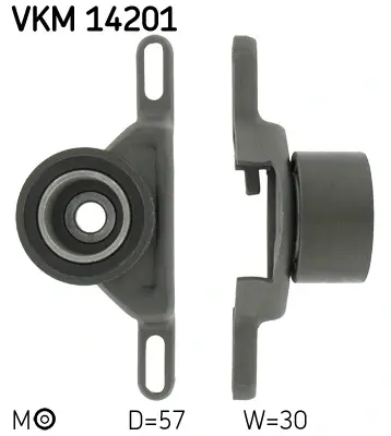 Натяжний ролик, ремні ГРМ FORD (Вир-во) SKF VKM-14201 (фото 1)