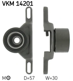 Натяжний ролик, ремні ГРМ FORD (Вир-во) SKF VKM-14201