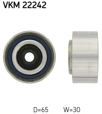 Ролик обвідний зубчастого ременя (Вир-во) SKF VKM-22242 (фото 1)