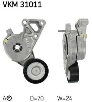 Натяжний ролик, поліклінового ременя (Вир-во) SKF VKM-31011