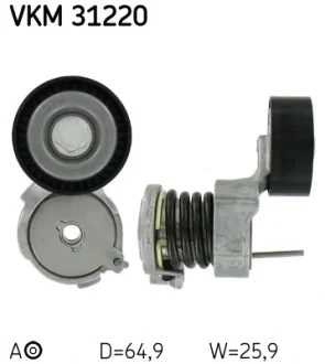 Ролик натяжний SKODA, VW (Вир-во) SKF VKM-31220