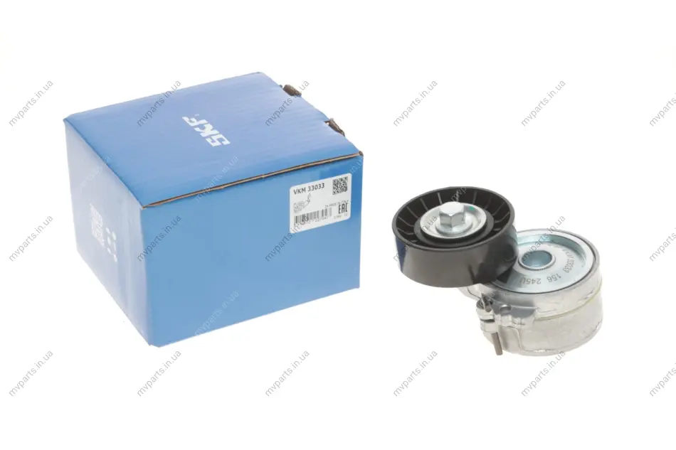 Натяжник ременя генератора Fiat Scudo/Peugeot Boxer/Partner 2.0-2.2HDI 99- (70x25) VKM 33033 SKF VKM-33033 (фото 1)