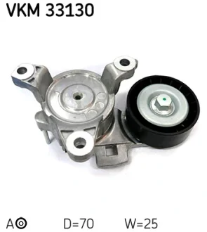 Ролик натяжний ременя поліклінового (Вир-во) SKF VKM-33130