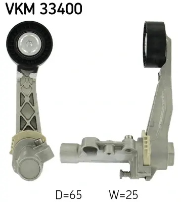 Натяжний ролик поліклинового реміня (Вир-во) SKF VKM-33400 (фото 1)