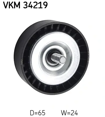 Ролик модуля натягувача ременя FORD FIESTA VI 1.0 (вир-во) SKF VKM-34219 (фото 1)