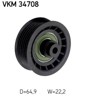 Натяжний ролик, поліклінового ременя (Вир-во) SKF VKM-34708