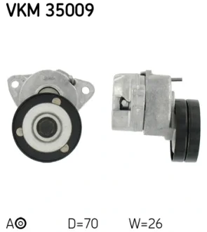 Натяжний ролик, полікліновий ремінь (Вир-во) SKF VKM-35009