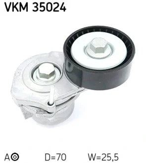 Натяжний ролик поліклинового реміня (Вир-во) SKF VKM-35024