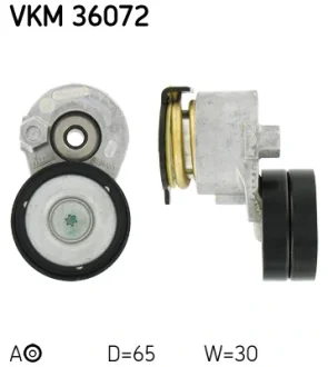 Натяжний ролик, поліклінового ременя (Вир-во) SKF VKM-36072