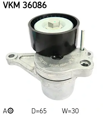 Натяжний ролик поліклинового реміня (Вир-во) SKF VKM-36086 (фото 1)