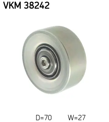 Натяжний ролик, поліклінового ременя (Вир-во) SKF VKM-38242 (фото 1)