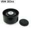 Ролик генератора BMW 1(F20/F21)/2(F22/F87)/3(F30/F80)/4(F33/F83)/5(F10) 3.0 07- (N55 B30 A) VKM 38344 SKF VKM-38344 (фото 1)