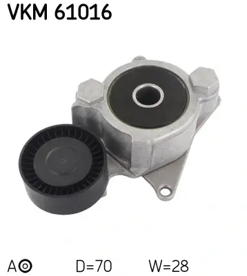 Натяжний ролик поліклинового реміня (Вир-во) SKF VKM-61016 (фото 1)