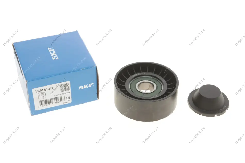 Ролик генератора Toyota RAV 4 III/IV 2.0/2.2 D 4WD 06- (паразитний) (70.2х28) VKM 61017 SKF VKM-61017 (фото 1)