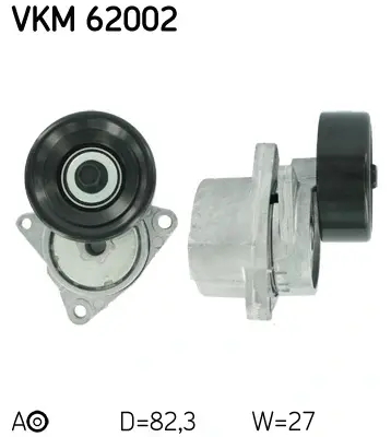 Натяжний ролик, полікліновий ремінь (Вир-во) SKF VKM-62002 (фото 1)