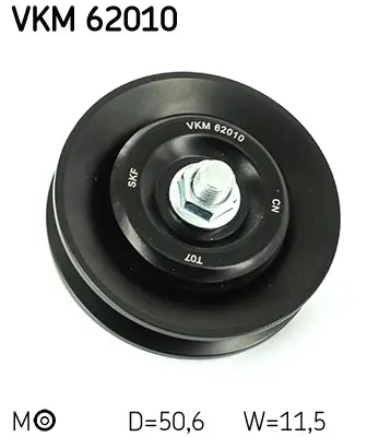 Ролик натяжний реміня клинового (Вир-во) SKF VKM-62010 (фото 1)