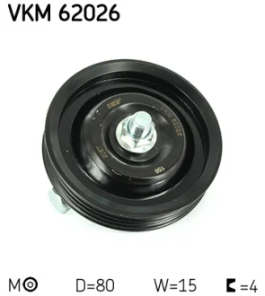 Натяжний ролик поліклинового реміня (Вир-во) SKF VKM-62026