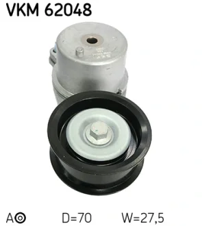 Натяжний ролик, поліклінового ременя (Вир-во) SKF VKM-62048