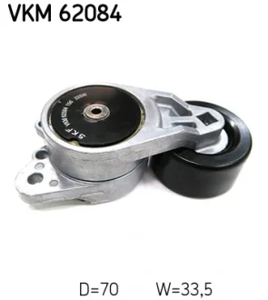Натяжний ролик поліклинового реміня (Вир-во) SKF VKM-62084