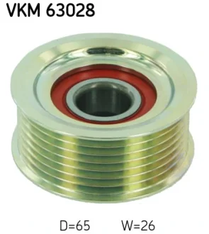 Натяжний ролик поліклинового реміня (Вир-во) SKF VKM-63028