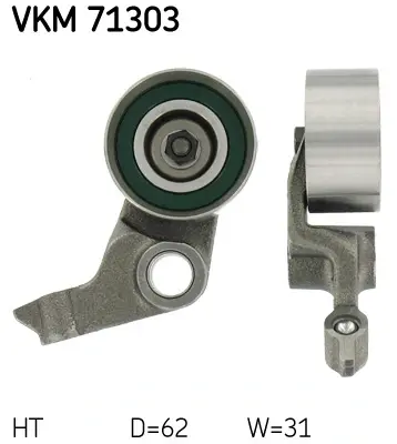 Ролик натягувача ременя (Вир-во) SKF VKM-71303 (фото 1)