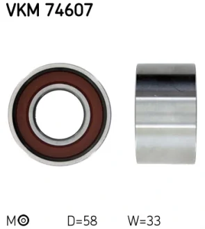 Ролик натягувача ременя (Вир-во) SKF VKM-74607