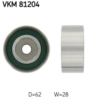 Ролик натягувача ременя (Вир-во) SKF VKM-81204