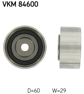 Паразитний / Ведучий ролик, зубчастий ремінь SKF VKM-84600 (фото 1)