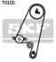 Комплект ГРМ Opel Astra F/Omega A/B/Vectra A/B 1.6/1.8/2.0i 88-03 (20x146z) VKMA 05402 SKF VKMA-05402 (фото 2)