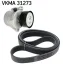 Комплект ременів поліклинових (Вир-во) SKF VKMA-31273