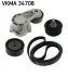 Комплект ременів поліклинових (Вир-во) SKF VKMA-34708