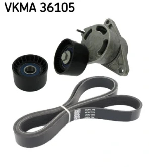 Комплект ременів поліклинових (Вир-во) SKF VKMA-36105