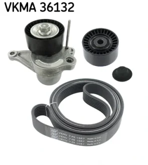 Комплект ременів поліклинових (Вир-во) SKF VKMA-36132