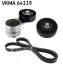 Комплект ременя ГРМ (Вир-во) SKF VKMA-64119