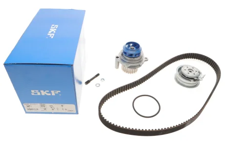 Комплект ГРМ + помпа Audi A3/A4/Skoda Octavia/WV Caddy III/Golf IV/V/Passat/Touran1.6 95- (23x138z) VKMC 01113-1 SKF VKMC-01113-1