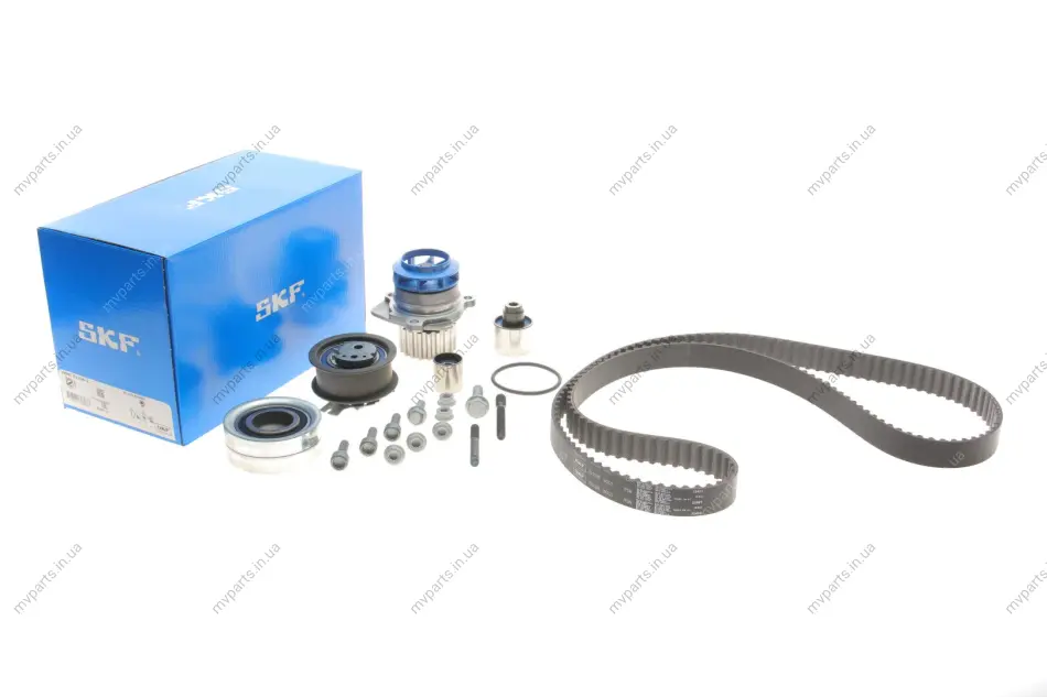 Комплект ГРМ + помпа VW Caddy 1.6TDI-2.0TDI 09- (25x160) VKMC 01148-2 SKF VKMC-01148-2 (фото 1)