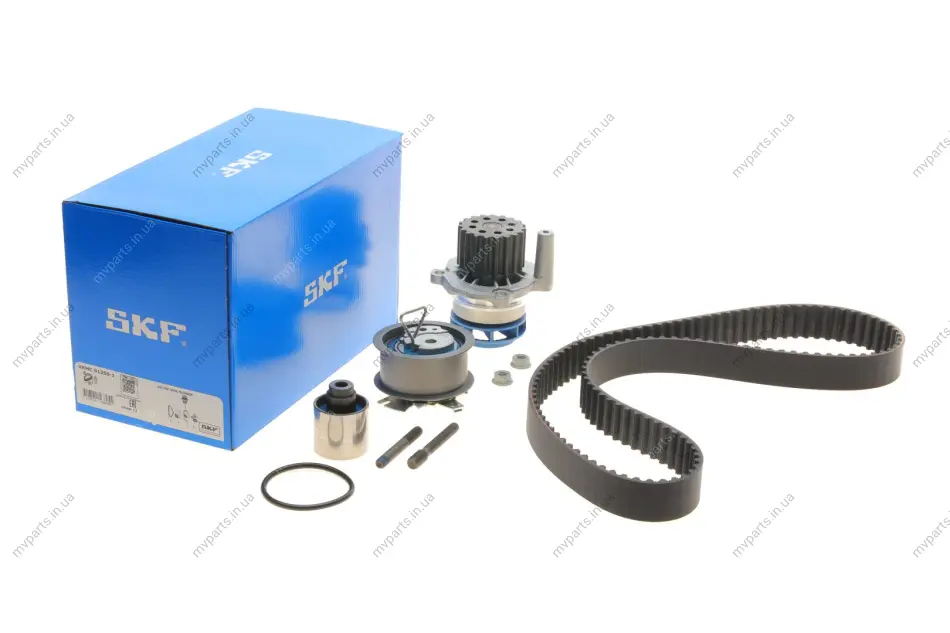 Комплект ГРМ + помпа VW Caddy III 07-10-/Golf IV/V 00-11/Passat 1.9T/2.0 TDI 00-09 (30x120) VKMC 01250-1 SKF VKMC-01250-1 (фото 1)