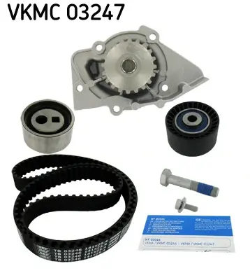 Комплект ГРМ + помпа Citroen Berlingo/Jumpy/Peugeot Expert/Partner 2.0HDI 98-11 (25x141) VKMC 03247 SKF VKMC-03247 (фото 1)