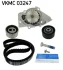 Комплект ГРМ + помпа Citroen Berlingo/Jumpy/Peugeot Expert/Partner 2.0HDI 98-11 (25x141) VKMC 03247 SKF VKMC-03247