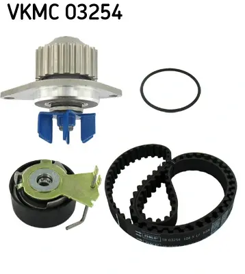 Водяний насос + комплект зубчастого ременя (Вир-во) SKF VKMC-03254 (фото 1)