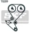 Комплект ГРМ + помпа Citroen C4/Peugeot 307 1.4 16V 03- (25.4x135z) VKMC 03258 SKF VKMC-03258 (фото 2)