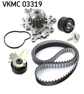 Комплект зубчастого ременя із водяним насосом (Вир-во) SKF VKMC-03319