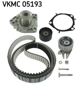 Комплект ременя ГРМ із водяною помпою (Вир-во) SKF VKMC-05193
