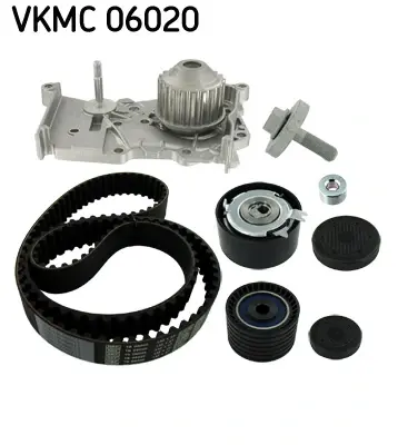 Водяний насос + комплект зубчастого реміня (Вир-во) SKF VKMC-06020 (фото 1)