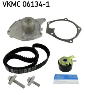 Комплект ременя ГРМ із водяною помпою (Вир-во) SKF VKMC-06134-1