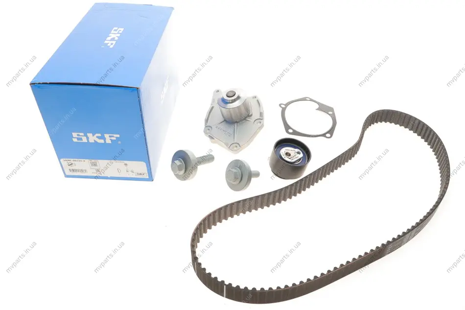 Комплект ГРМ + помпа Renault Kangoo/Megane/Scenic/Laguna/Nissan Qashqai 1.5dCi 04- (VKPC 86418) VKMC 06134-2 SKF VKMC-06134-2 (фото 1)