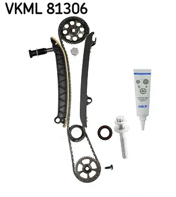 Комплект ланцюга ГРМ VW Caddy III 1.2TSI 10-15 VKML 81306 SKF VKML-81306 (фото 1)