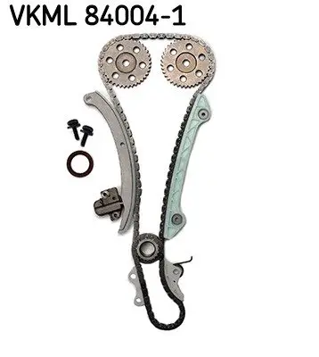 Комплект ланцюга ГРМ Ford Focus/Mondeo/Mazda 3/6 1.8-2.0 03-12/Volvo 1.8 04-12 (z=134/54) (симплекс) VKML 84004-1 SKF VKML-84004-1 (фото 1)