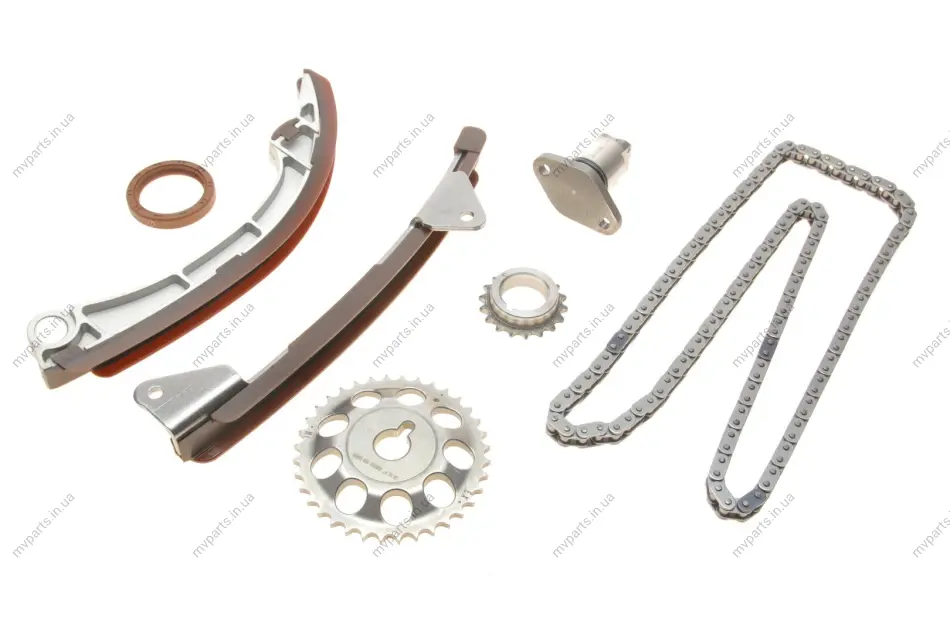 Комплект ланцюга ГРМ Toyota Avensis/Corolla/Rav 4 1.4-1.8 00-09 (z=130) VKML 91000 SKF VKML-91000 (фото 1)