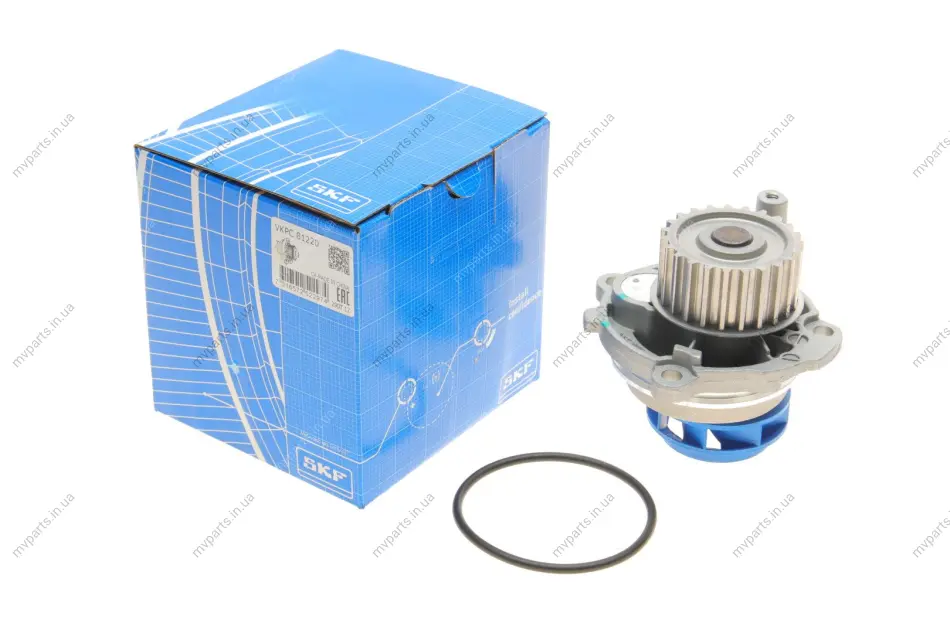Помпа води Audi A4/A6/Seat Leon/Skoda Octavia/VW Golf IV-VI/Passat B5/B6 1.6-2.0 94- VKPC 81220 SKF VKPC-81220 (фото 1)